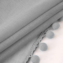 Load image into Gallery viewer, Pom Pom Fringe Curtains