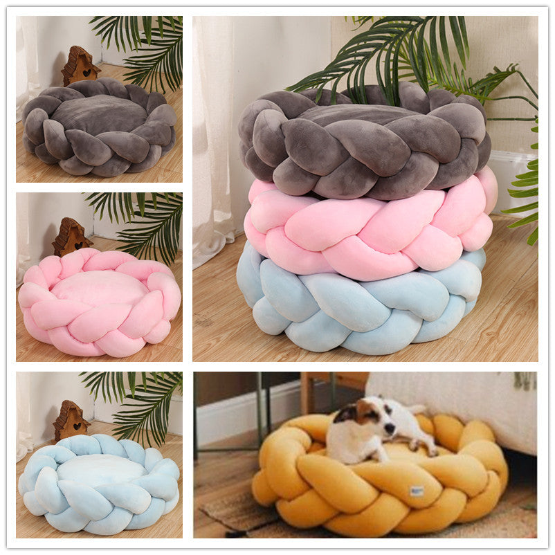 Handmade Knit Cat/Dog Beds